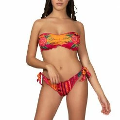 Acquistare 🤩 EFFEK 👙 BIKINI FASCIA E SLIP BRASILIANO REGOLABILE DONNA Multicolor ✨