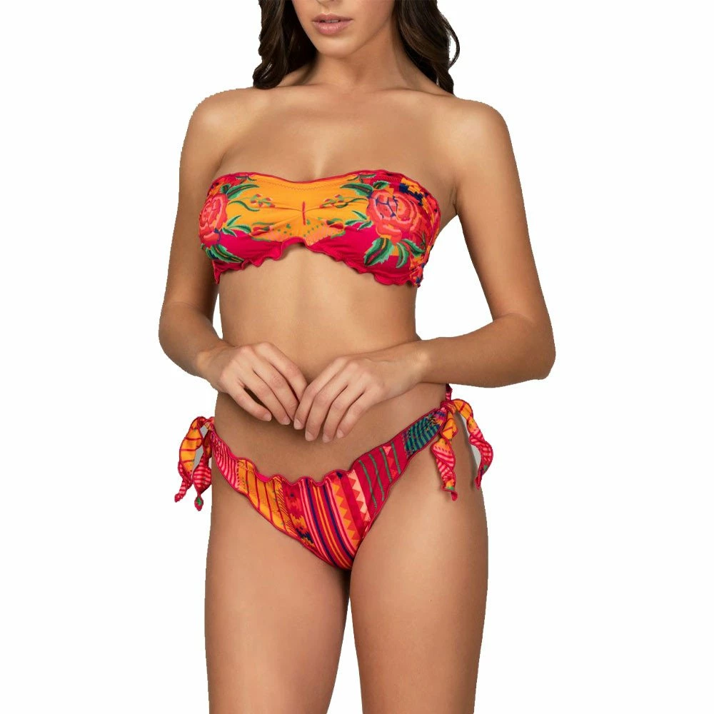 Acquistare 🤩 EFFEK 👙 BIKINI FASCIA E SLIP BRASILIANO REGOLABILE DONNA Multicolor ✨ 4 Acquistare 🤩 EFFEK 👙 BIKINI FASCIA E SLIP BRASILIANO REGOLABILE DONNA Multicolor ✨ - immagine 2