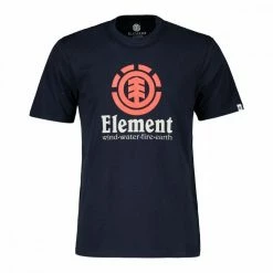 Il più economico 🛒 ELEMENT T-SHIRT VERTICAL Blu 😉