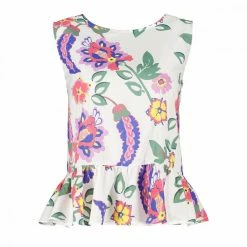 Acquistare ✔️ EMME MARELLA BLUSA SMANICATA CON BALZA ALBANO DONNA Bianco 🎁