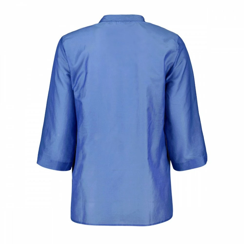 Acquistare 🥰 EMME MARELLA CAMICIA IN MUSSOLA DI COTONE E SETA CAFFE DONNA 😀 - immagine 2