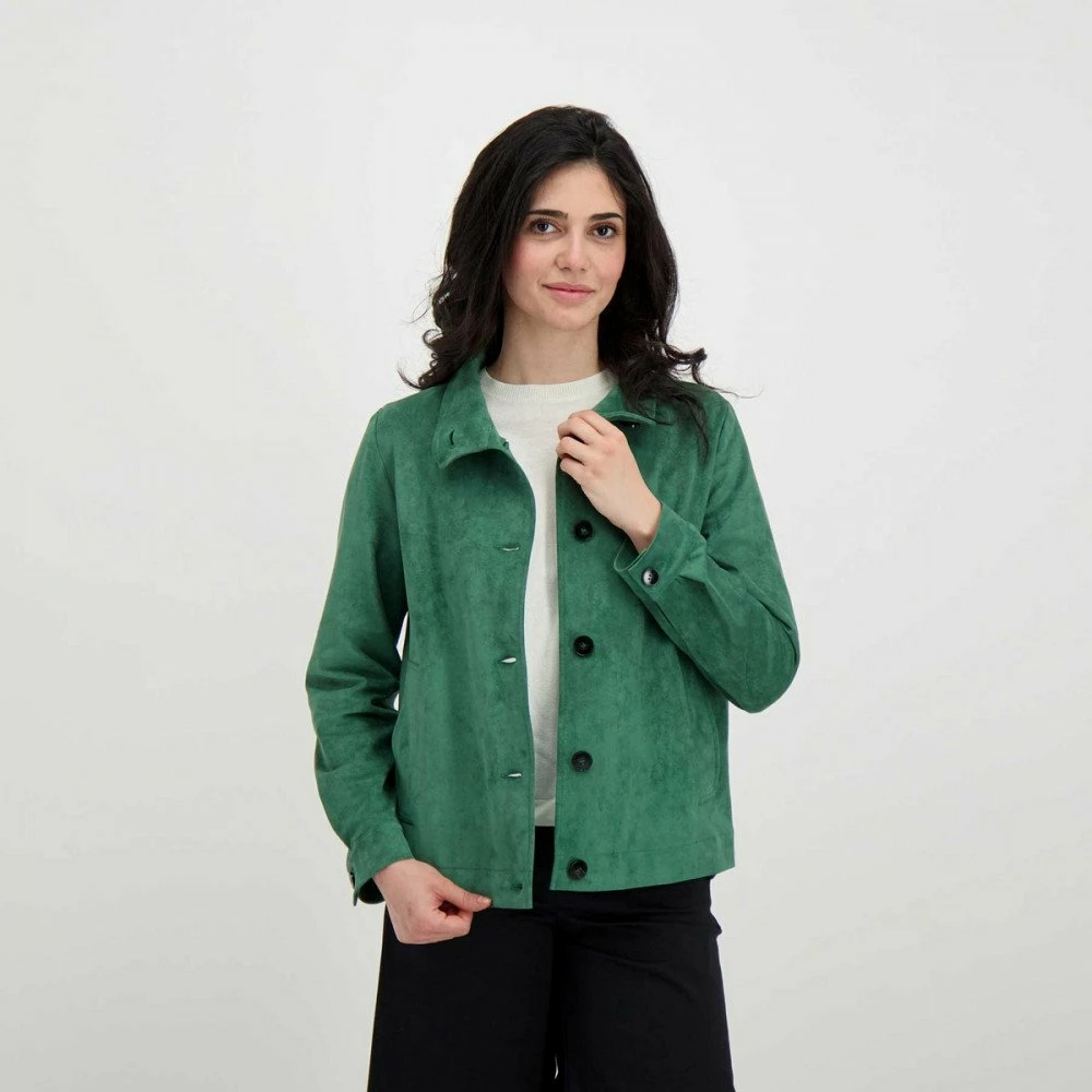 Presa π EMME MARELLA BOMBER IN ECODAINETTO CARIDDI DONNA Verde π 7 Presa π EMME MARELLA BOMBER IN ECODAINETTO CARIDDI DONNA Verde π - immagine 5
