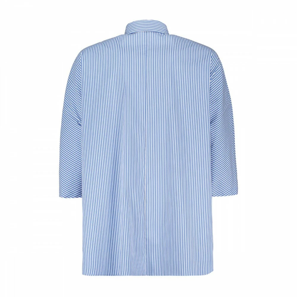 Presa β EMME MARELLA CAMICIA COZZA DONNA Bianco, Blu π 4 Presa β EMME MARELLA CAMICIA COZZA DONNA Bianco, Blu π - immagine 2