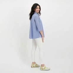 Presa β EMME MARELLA CAMICIA COZZA DONNA Bianco, Blu π 13 Presa β EMME MARELLA CAMICIA COZZA DONNA Bianco, Blu π -Offerte NovitΓ Negozio emme marella cozza camicia cozza donna casual donna 044638001 007 6