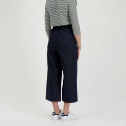 Vendita all'ingrosso 🎁 EMME MARELLA PANTALONI COULISSE GAUCHO DERNA DONNA Blu 🧨 -Offerte Novità Negozio emme marella derna pantaloni coulisse gaucho derna donna casual donna 044638501 003 5