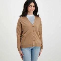 A buon mercato 💯 EMME MARELLA CARDIGAN IN VISCOSA FABIOLA DONNA Marrone 🧨 -Offerte Novità Negozio emme marella fabiola cardigan in viscosa fabiola donna casual donna 044639201 004 3