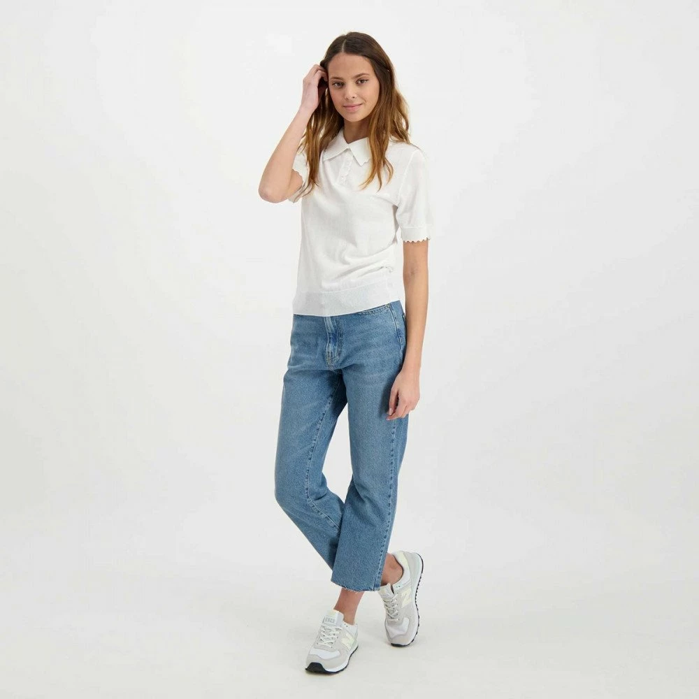 Offerte ❤️ EMME MARELLA POLO IN FILO FLO DONNA Bianco ⭐ 8 Offerte ❤️ EMME MARELLA POLO IN FILO FLO DONNA Bianco ⭐ - immagine 6