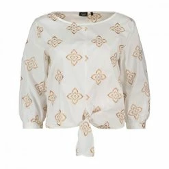 Bilancio π EMME MARELLA BLUSA NODO FREDA DONNA Bianco π