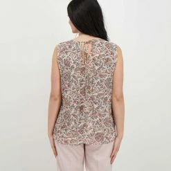 Nuovo di zecca 👏 EMME MARELLA BLUSA SMANICATA IN CREPE LETTRE DONNA ❤️ -Offerte Novità Negozio emme marella letrre blusa smanicata in crepe lettre donna casual donna 044641601 002 4