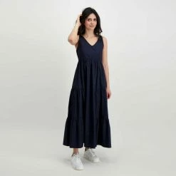 I primi 10 🥰 EMME MARELLA ABITO LUNGO SPALLINA LIETO DONNA Blu 😍 -Offerte Novità Negozio emme marella lieto abito lungo spallina lieto donna casual donna 044641801 019 6