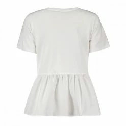 Nuovo di zecca 😉 EMME MARELLA T-SHIRT BALZA RACER DONNA Bianco ❤️ -Offerte Novità Negozio emme marella racer t shirt balza racer donna casual donna 044644401 001 2