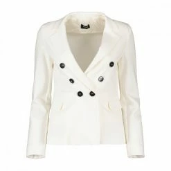 Vendita all'ingrosso ⌛ EMME MARELLA BLAZER DOPPIO PETTO IN JERSEY RIDGE DONNA Bianco 🎁 -Offerte Novità Negozio emme marella ridge blazer doppio petto in jersey ridge donna giacconi donna 044645001 003 2