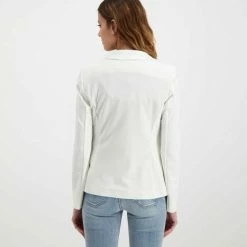 Vendita all'ingrosso ⌛ EMME MARELLA BLAZER DOPPIO PETTO IN JERSEY RIDGE DONNA Bianco 🎁 -Offerte Novità Negozio emme marella ridge blazer doppio petto in jersey ridge donna giacconi donna 044645001 003 4