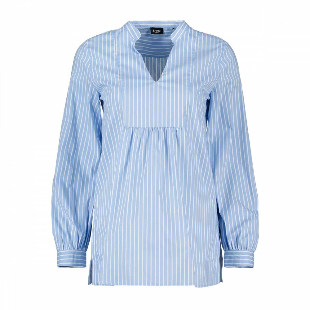 Miglior prezzo 👍 EMME MARELLA CAMICIA SCOLLO A V TOPAZIO DONNA Azzurro, Bianco 🤩 3 Miglior prezzo 👍 EMME MARELLA CAMICIA SCOLLO A V TOPAZIO DONNA Azzurro, Bianco 🤩