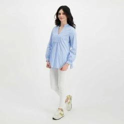Miglior prezzo 👍 EMME MARELLA CAMICIA SCOLLO A V TOPAZIO DONNA Azzurro, Bianco 🤩 13 Miglior prezzo 👍 EMME MARELLA CAMICIA SCOLLO A V TOPAZIO DONNA Azzurro, Bianco 🤩 -Offerte Novità Negozio emme marella topazio camicia scollo a v topazio donna casual donna 044646101 002 6