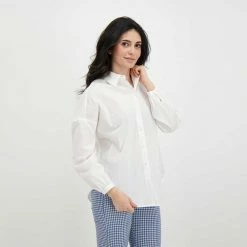 Presa π EMME MARELLA CAMICIA VIGNOLA DONNA Bianco π 12 Presa π EMME MARELLA CAMICIA VIGNOLA DONNA Bianco π -Offerte NovitΓ Negozio emme marella vignola camicia vignola donna casual donna 044646601 001 5