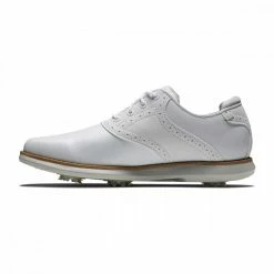 I primi 10 🤩 FOOT JOY FJ TRADITIONS DONNA Bianco 😉 -Offerte Novità Negozio foot joy 97906 fj traditions donna scarpe golf donna 043045201 wht 4