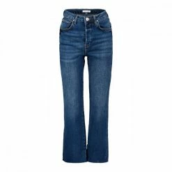 Vendita lampo 🥰 FRACOMINA 👖 JEANS CULOTTE STRAIGHT DONNA Blu ⌛