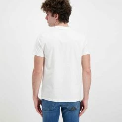 A buon mercato 💯 FRED PERRY T-SHIRT LOGO EMBROIDERED Bianco 👏 -Offerte Novità Negozio fred perry m2706 t shirt logo embroidered casual uomo 044988901 303 3