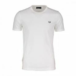 Offerte π€© FRED PERRY T-SHIRT BASIC RINGER Bianco π