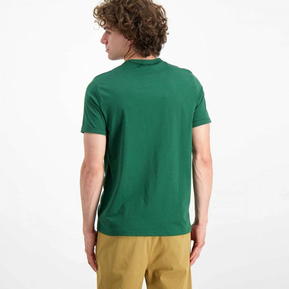 Nuovo di zecca 😍 FRED PERRY T-SHIRT BASIC RINGER Verde 🥰 5 Nuovo di zecca 😍 FRED PERRY T-SHIRT BASIC RINGER Verde 🥰 - immagine 3