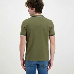 Miglior prezzo 🥰 FRED PERRY POLO M3600 Verde ✔️ -Offerte Novità Negozio fred perry m3600 polo m3600 casual uomo 044989101 b57 3