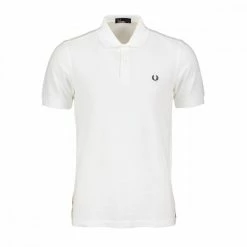 I primi 10 🎉 FRED PERRY Polo Slim Colletto Tinta Unita Bianco 😀