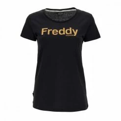 Bilancio π FREDDY T-SHIRT SCRITTA DONNA Nero π