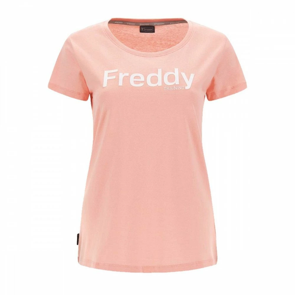 Nuovo di zecca 🔔 FREDDY T-SHIRT SCRITTA DONNA Rosa 🔔 3 Nuovo di zecca 🔔 FREDDY T-SHIRT SCRITTA DONNA Rosa 🔔