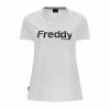 Migliore vendita 😍 FREDDY T-SHIRT SCRITTA DONNA Bianco 🧨 -Offerte Novità Negozio freddy s2wtrt1 t shirt scritta donna sport style donna 045253501 wn 1