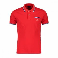 Miglior offerta 🎁 GANT POLO 3-COL TIPPING PIQUE Rosso 😉