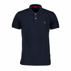 I primi 10 👍 GANT Polo Collo E Logo A Contrasto Blu 💯