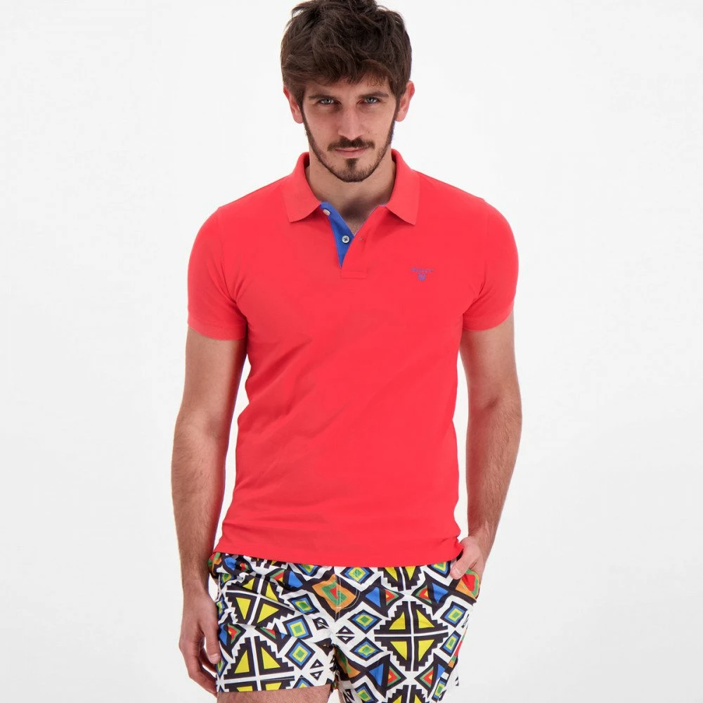 Vendita calda ๐ GANT Polo Collo E Logo A Contrasto Rosso ๐ 8 Vendita calda ๐ GANT Polo Collo E Logo A Contrasto Rosso ๐ - immagine 6