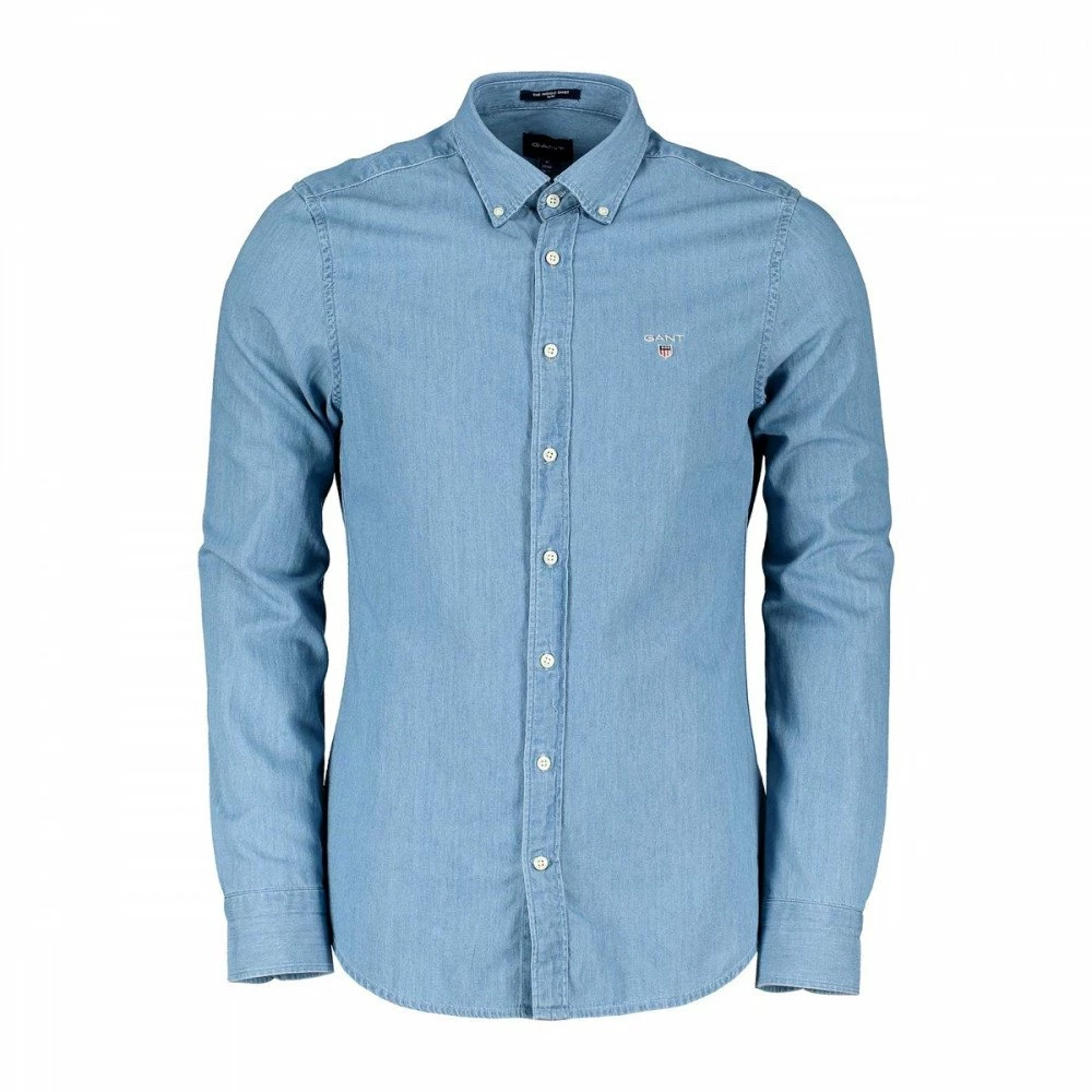 Acquistare ✔️ GANT CAMICIA IN CHAMBRAY 🤩 3 Acquistare ✔️ GANT CAMICIA IN CHAMBRAY 🤩