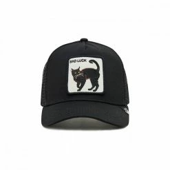 Nuovo 😉 GOORIN BROS CAPPELLINO BAD LUCK CAT ⭐ -Offerte Novità Negozio goorin bros 101 cappellino bad luck cat accessori uomo 045332701 blk 2