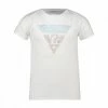 Sconto 👍 GUESS T-SHIRT LOGO STRASS BAMBINA Bianco 🛒 -Offerte Novità Negozio guess j2gi17 t shirt logo strass bambina abbigliamento bambino 044778001 g011 1