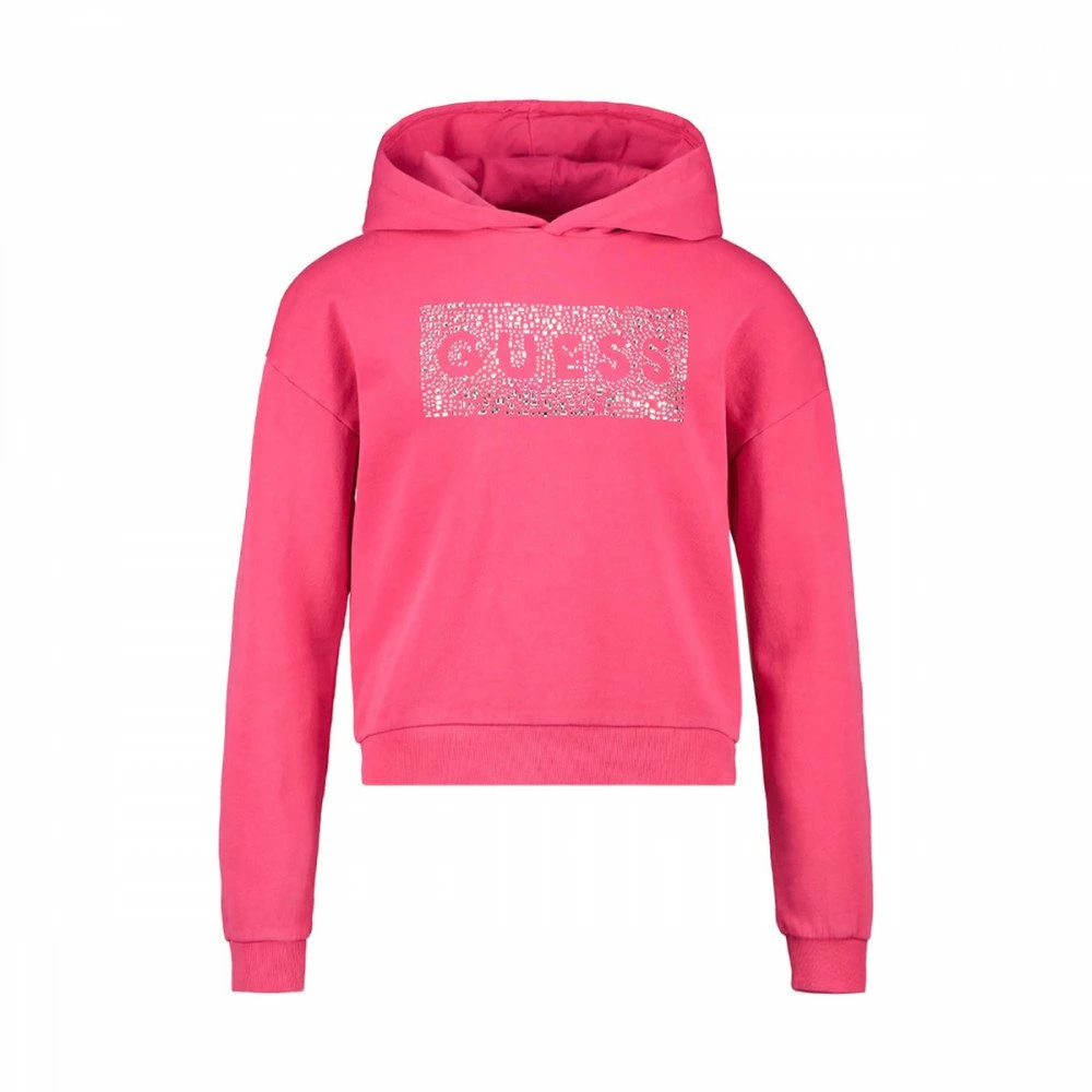 Nuovo di zecca 😍 GUESS FELPA CON CAPPUCCIO LOGO BAMBINA Fucsia 🔔 3 Nuovo di zecca 😍 GUESS FELPA CON CAPPUCCIO LOGO BAMBINA Fucsia 🔔