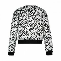 Nuovo di zecca 🔥 GUESS FELPA GIRO LEOPARDATA BAMBINA Bianco, Nero 🛒 -Offerte Novità Negozio guess j2rq06 felpa giro leopardata bambina abbigliamento bambino 044779501 p8as 2