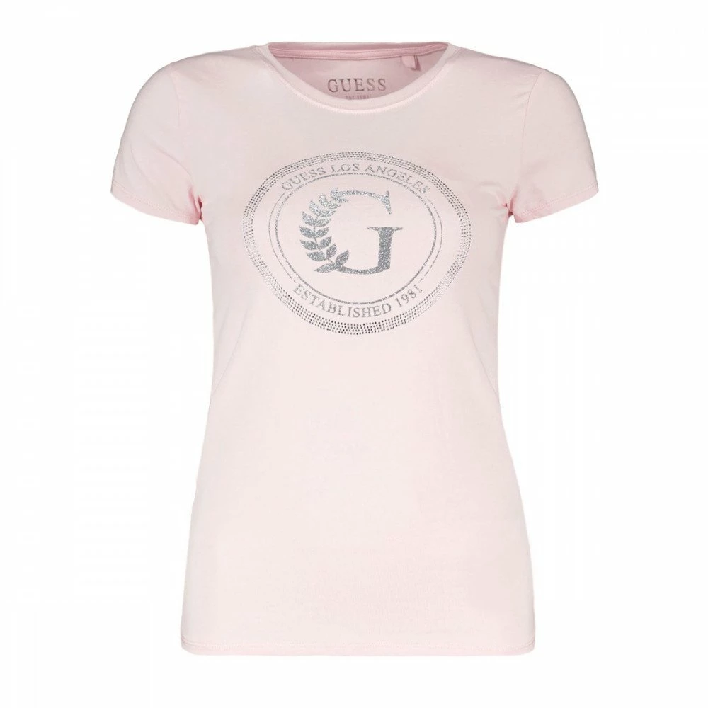 Acquistare 🔔 GUESS T-SHIRT STRETCH NEW LOGO CERCHIO DONNA Rosa ⌛ 3 Acquistare 🔔 GUESS T-SHIRT STRETCH NEW LOGO CERCHIO DONNA Rosa ⌛