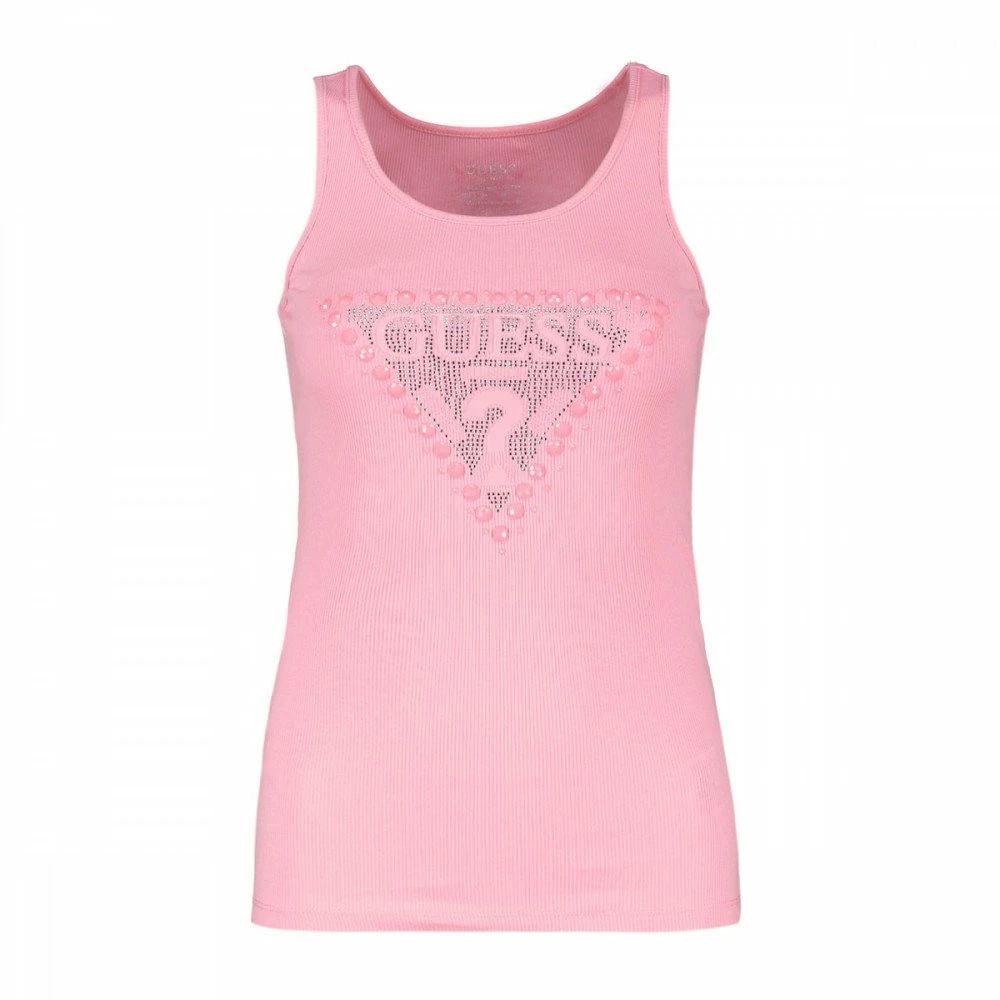 Vendita calda 🤩 GUESS CANOTTA LOGO STRASS DONNA Rosa ⭐ 3 Vendita calda 🤩 GUESS CANOTTA LOGO STRASS DONNA Rosa ⭐