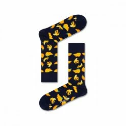 Nuovo 💯 HAPPY 🧦 SOCKS CALZA BANANA SOCK ✨ -Offerte Novità Negozio happy socks ban01 calza banana sock casual uomo 045625201 6500 2