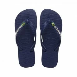 Nuovo 👏 HAVAIANAS BRASIL LOGO Blu 😀