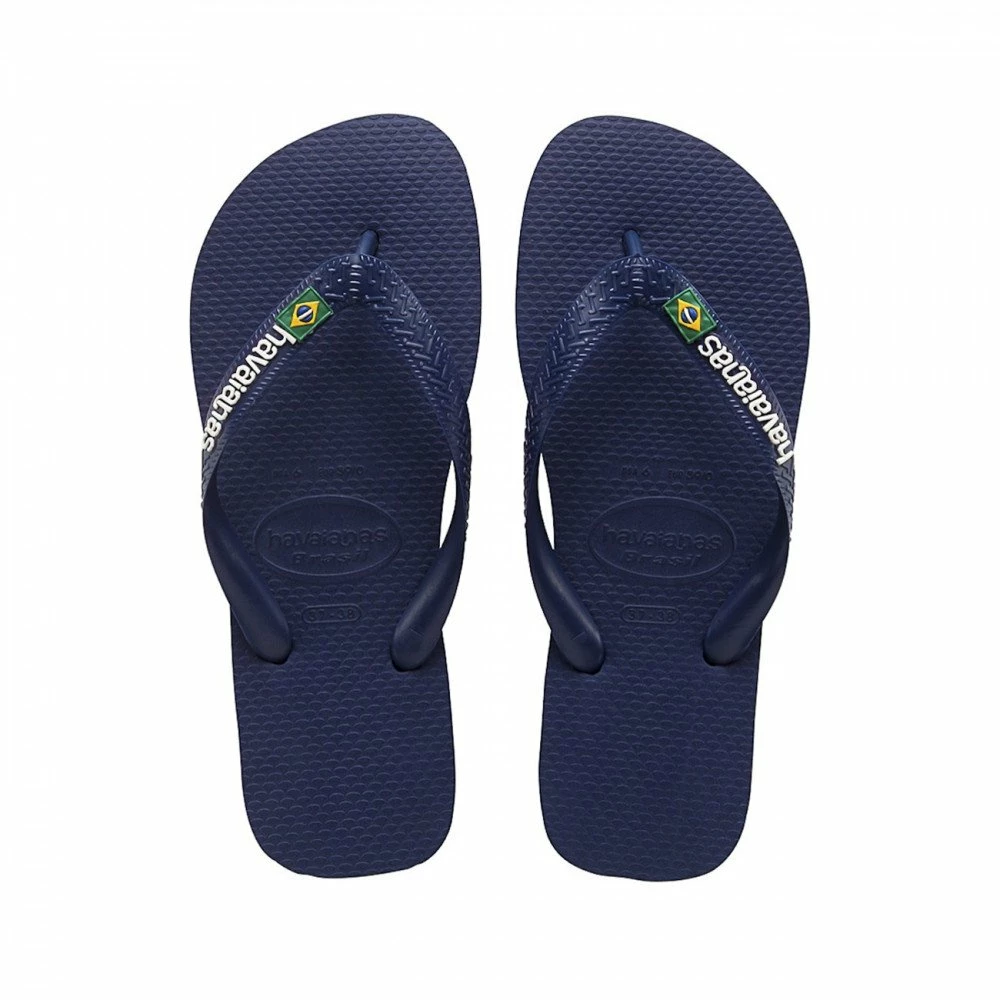 Nuovo 👏 HAVAIANAS BRASIL LOGO Blu 😀 3 Nuovo 👏 HAVAIANAS BRASIL LOGO Blu 😀