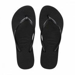 Nuovo 😀 HAVAIANAS SLIM FLATFORM Nero 😀