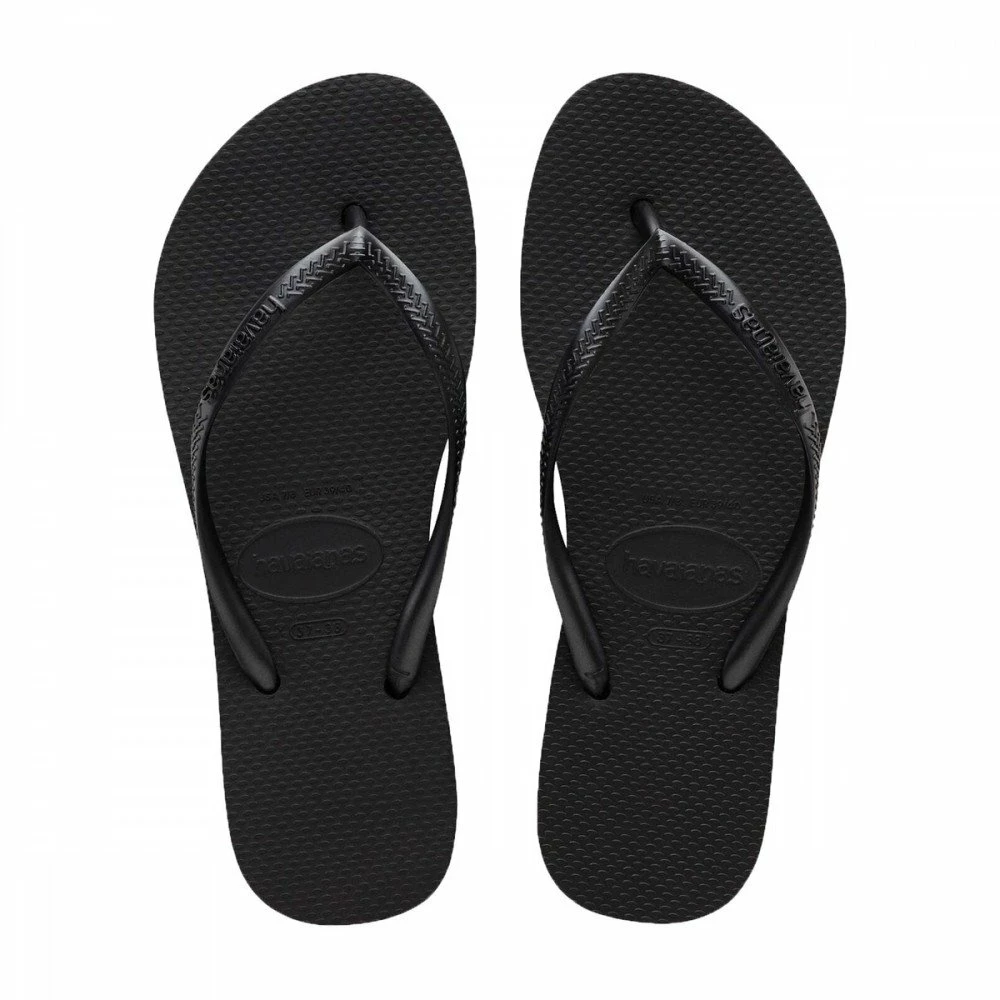 Nuovo 😀 HAVAIANAS SLIM FLATFORM Nero 😀 3 Nuovo 😀 HAVAIANAS SLIM FLATFORM Nero 😀
