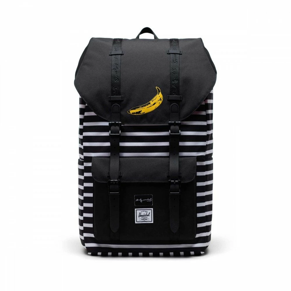 Presa 🔔 HERSCHEL ZAINO ECO LITTLE AMERICA™ ANDY WARHOL Nero 💯