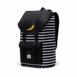 Presa 🔔 HERSCHEL ZAINO ECO LITTLE AMERICA™ ANDY WARHOL Nero 💯 -Offerte Novità Negozio herschel 66ub0000001 zaino eco little america andy warhorl zaini per tutti i giorni uomo 044683501 05486 3