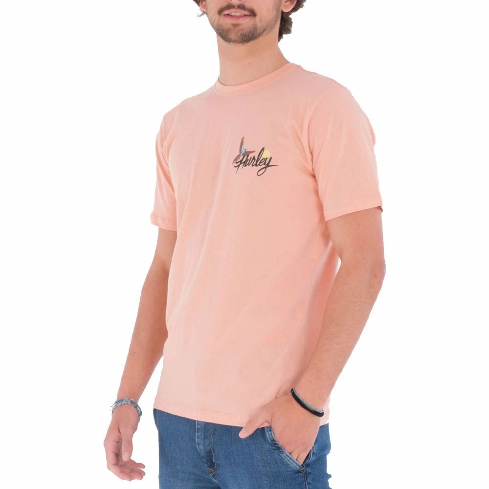 Promo ๐ HURLEY T-SHIRT EVERYDAY WASH PARROT BAY Rosa ๐ 4 Promo ๐ HURLEY T-SHIRT EVERYDAY WASH PARROT BAY Rosa ๐ - immagine 2