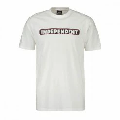 Miglior prezzo ✔️ INDEPENDENT T-SHIRT BAR LOGO Bianco 🎁