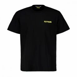 Vendita all'ingrosso ๐ IUTER T-SHIRT DOUBLE LOGO Nero ๐ฏ